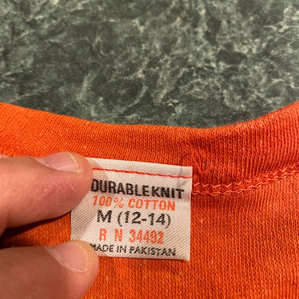 Vintage Incredible Hulk Orange & Black Tee Medium - Picture 3 of 4